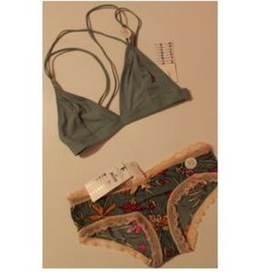 Cotton On Body Lace Bralette and Panty Set